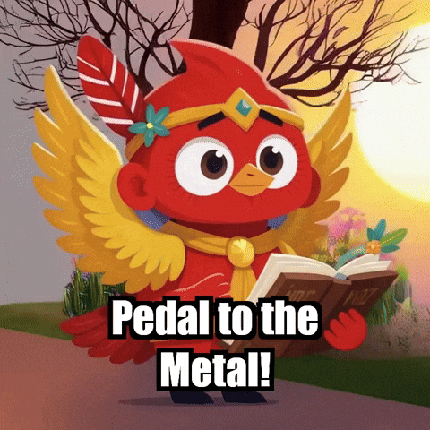 Cycling Sunset GIF by The Cardinal Virtue