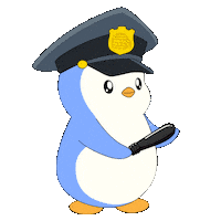 Penguin No Sticker by Pudgy Penguins