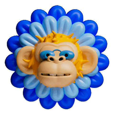 Glowing Blue Light Sticker by Evan Hilton