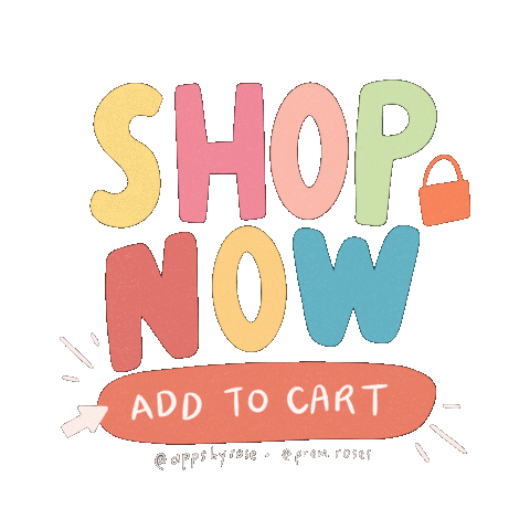 Add To Cart Small Business Sticker by Ann of Facedit