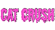 Cat Crush Sticker by WileyTownsend