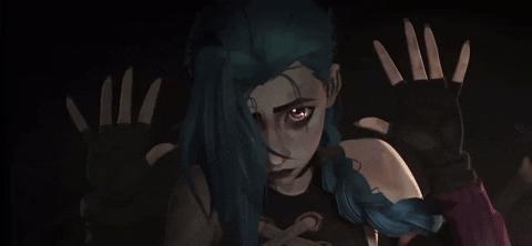 javid26 giphygifmaker jinx arcane GIF