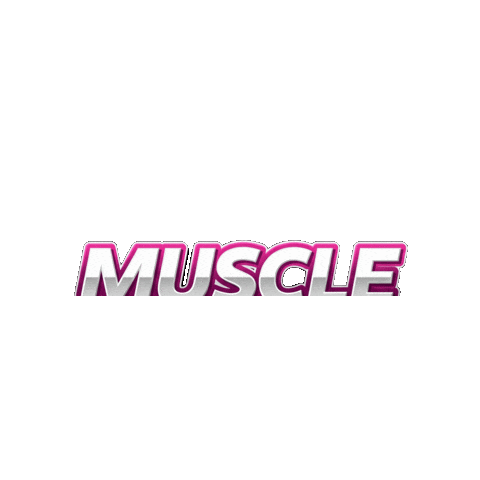 Pink Muscle Sticker by Tony Ciccone Photography