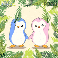 Palm Sunday Penguin GIF by Pudgy Penguins