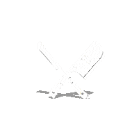 munich blades Sticker by distorted people