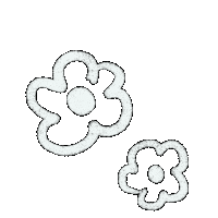 Flower Snow Sticker by Glowynur