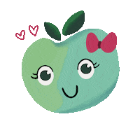 Apple Pomme Sticker