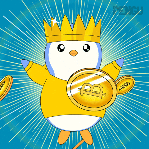 Crypto Penguin GIF by Pudgy Memez