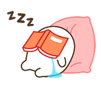 Tired Read A Book Sticker