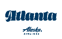 Travel Atlanta Sticker by Alaska Airlines