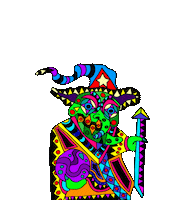 Pop Art Halloween Sticker