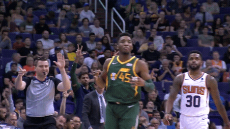 utahjazz giphyupload sports sport giphysports GIF
