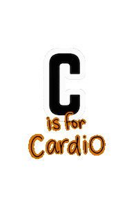 Fitness Cardio Sticker by Leah Orleans