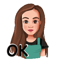 Girl Ok Sticker