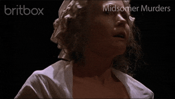 scared midsomer murders GIF by britbox