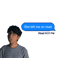Text Read Sticker