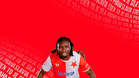 Football Celebration GIF by SK Slavia Praha