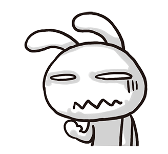 sticker bunny
