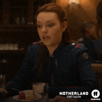Scared Season 2 GIF by Motherland: Fort Salem