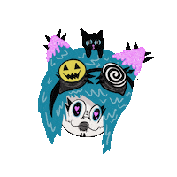 Hot Topic Cats Sticker