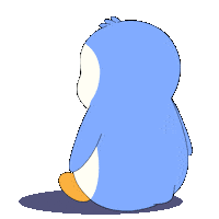 Sad In The Corner Sticker by Pudgy Penguins