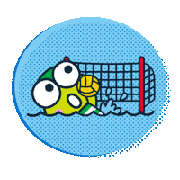 Waterpolo Sticker by Sanrio