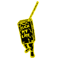 Tired Art Sticker
