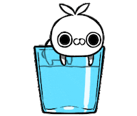 Drunk Beer Sticker by クレイジー闇うさぎ