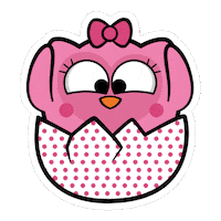 Owl Chick Sticker by Uatt?