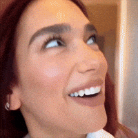 Happy Dua Lipa GIF