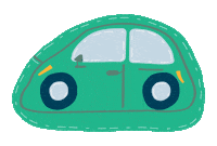 Sticker Driving Sticker by colorfüll