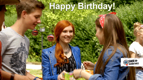 happy birthday GIF by SWR Kindernetz