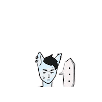 No Entiendo Foxy Fox Sticker