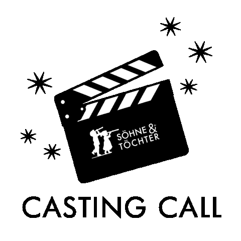 Filmmaking Casting Sticker by Söhne & Töchter