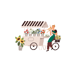 floranova florist jdf fleuriste lejardindesfleurs Sticker