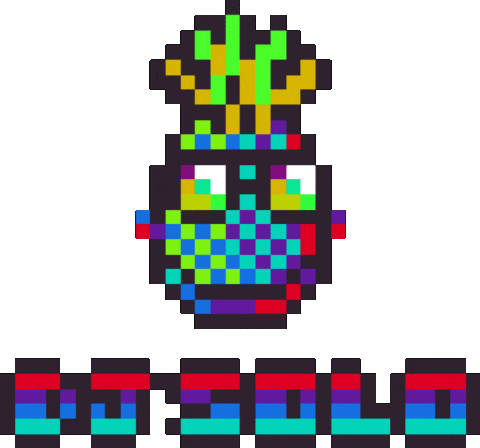 8 Bit Pixel Sticker