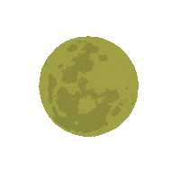 Moon Fullmoon Sticker