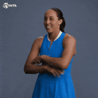 Madison Keys Peace GIF by WTA
