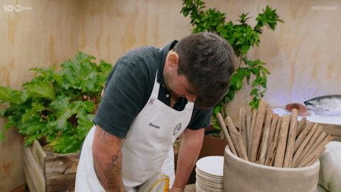 Pumpkin Chop GIF by MasterChefAU