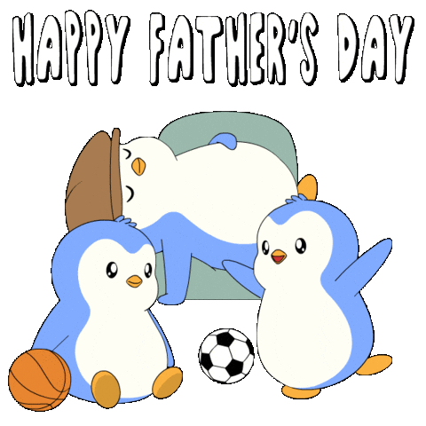 Fathers Day Penguin Sticker by Pudgy Penguins