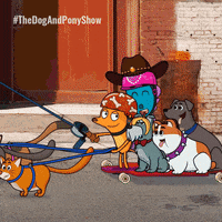 TreehouseDirect happy dog friends dogs GIF