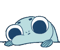 pongbong animation blue tired monday Sticker