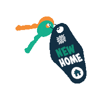 Welcome Home Sticker by Ruoff Mortgage