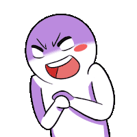 Happy Evil Laugh Sticker