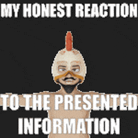 Amarillo Chicken Hat GIF