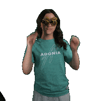 Money Glasses Sticker by adoniadeutschland