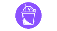 Cocktail Bucket Sticker by Side Bar Sydney