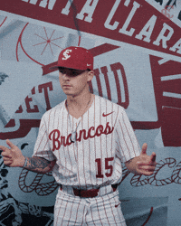 Bronco Baseball GIF by Santa Clara Broncos