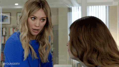 shocked tv land GIF by YoungerTV