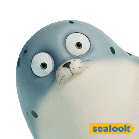 SEALOOK tongue seal tongue out merong Sticker